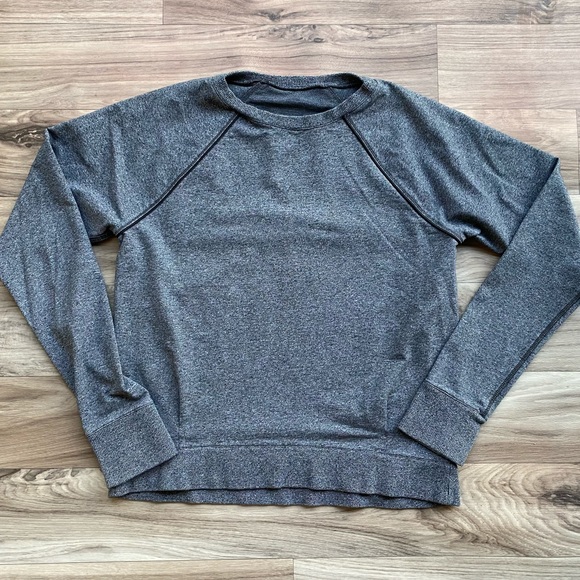 Lululemon Gray Pullover Sweatshirt - Picture 1 of 3